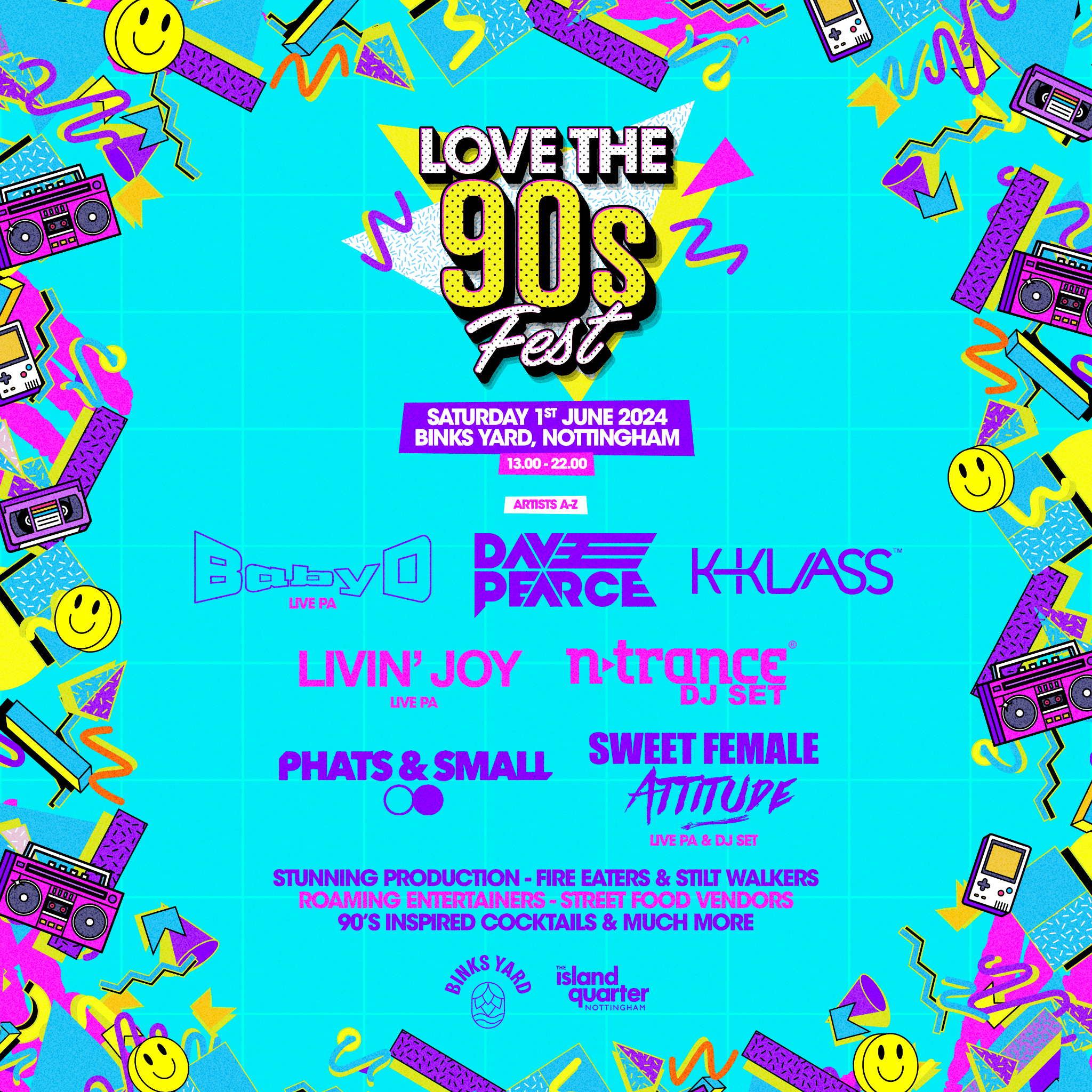 We love the 90’s fest