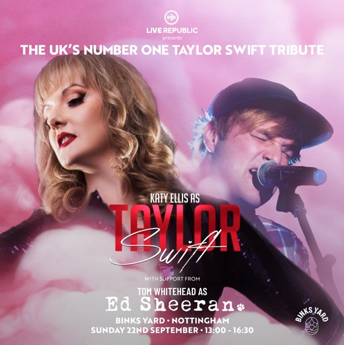 Katy Ellis as Taylor Swift & Tom Whitehead as Ed Sheeran