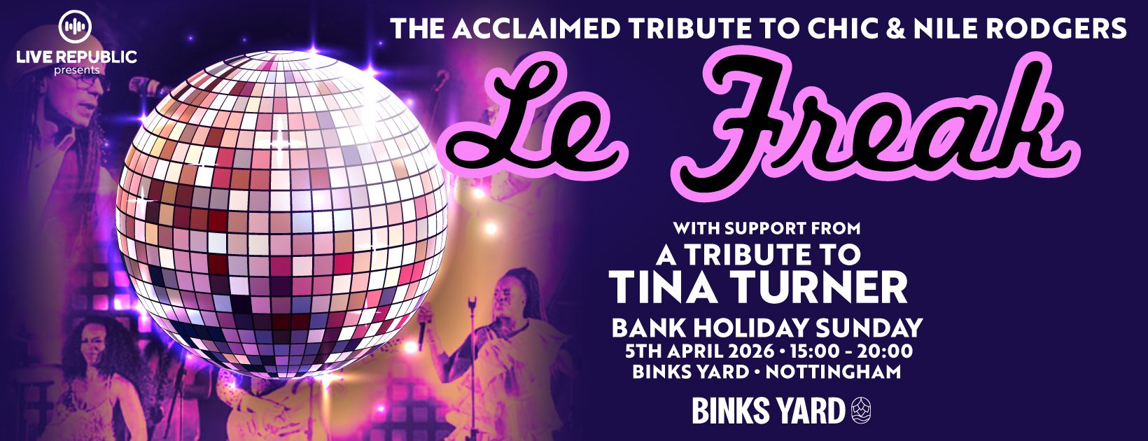 Le Freak | A Tribute to CHIC and Nile Rodgers