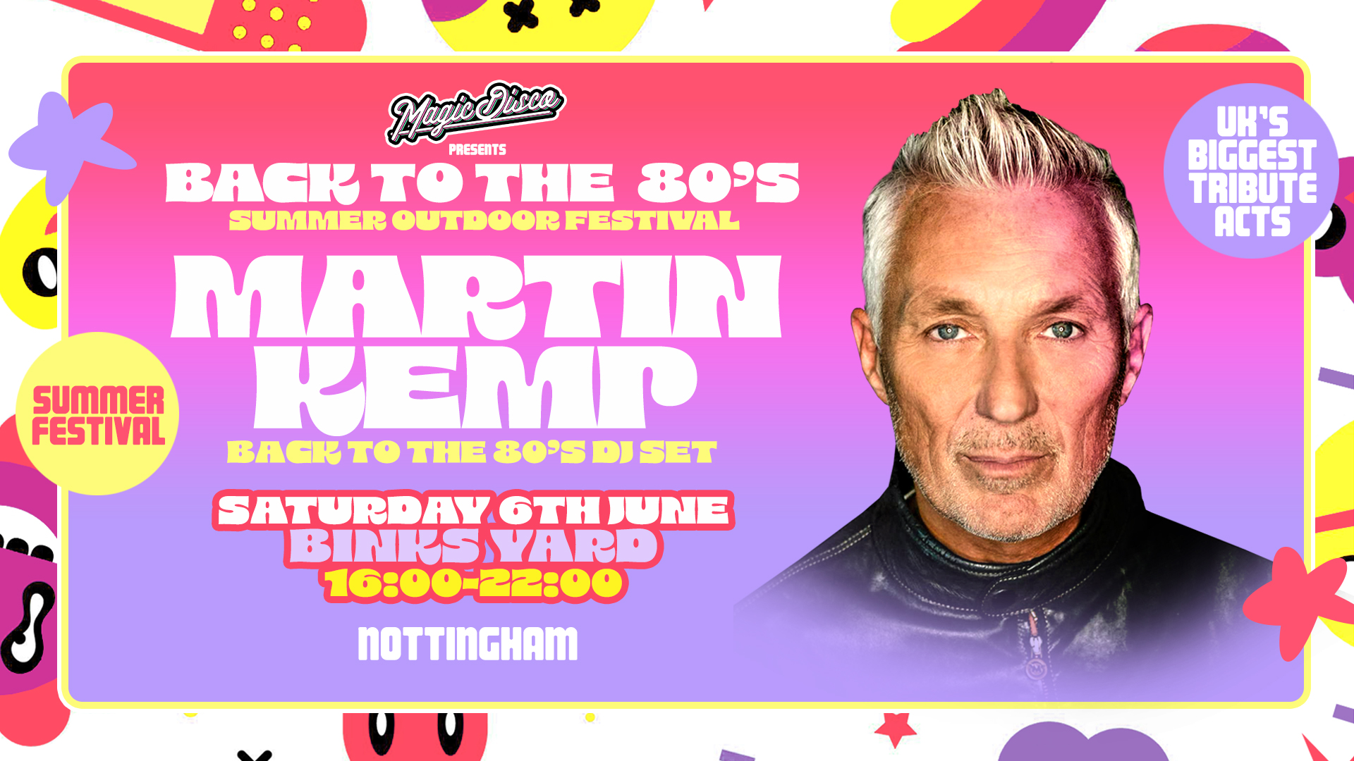 Back to the 80’s Festival with Martin Kemp