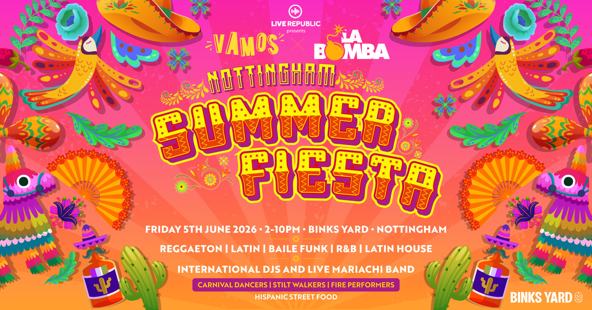 VAMOS X LA BOMBA | Summer Fiesta