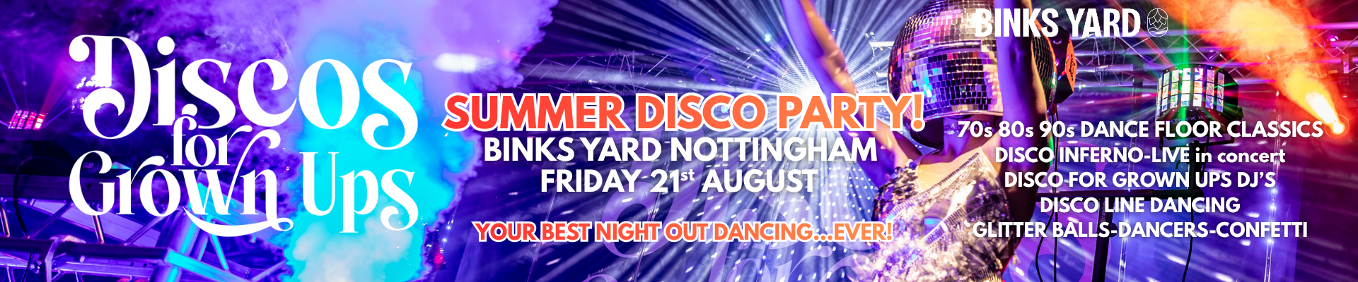 Disco for Grown Ups with DISCO INFERNO Live!