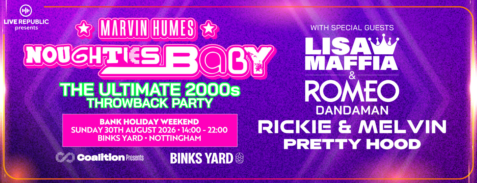 Marvin Humes Noughties Baby