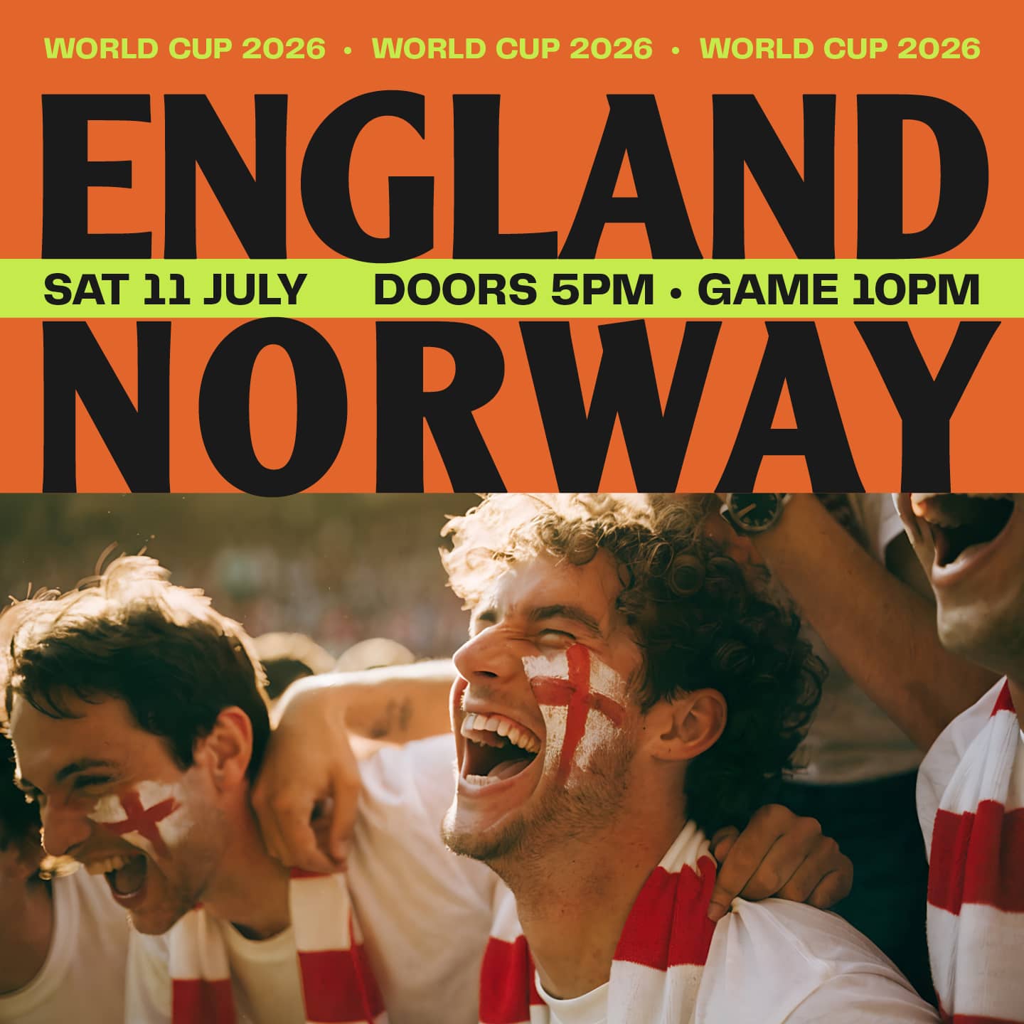 World Cup 2026 – England vs Norway